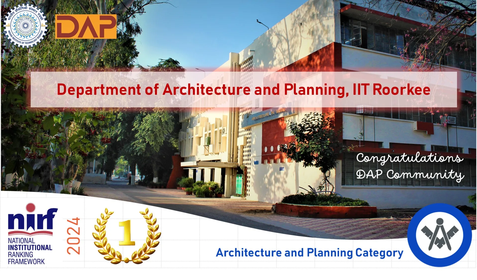 Department of Architecture and Planning, IIT Roorkee campus