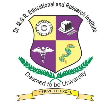 Dr. M.G.R. Educational and Research Institute official logo